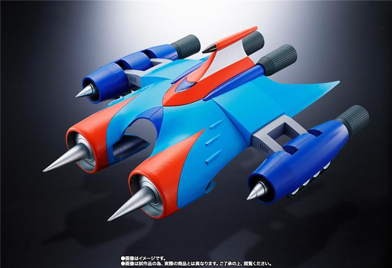 GX-76SP GRENDIZER ANIME COLOR VERSION CON GX-76X3 SPACER FULL SET