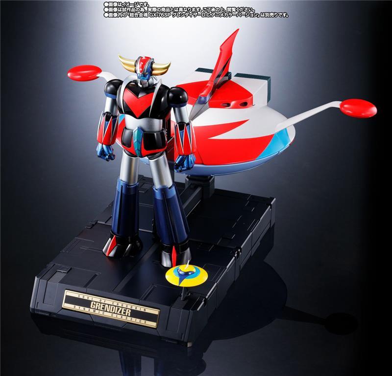 GX-76SP GRENDIZER ANIME COLOR VERSION CON GX-76X3 SPACER FULL SET