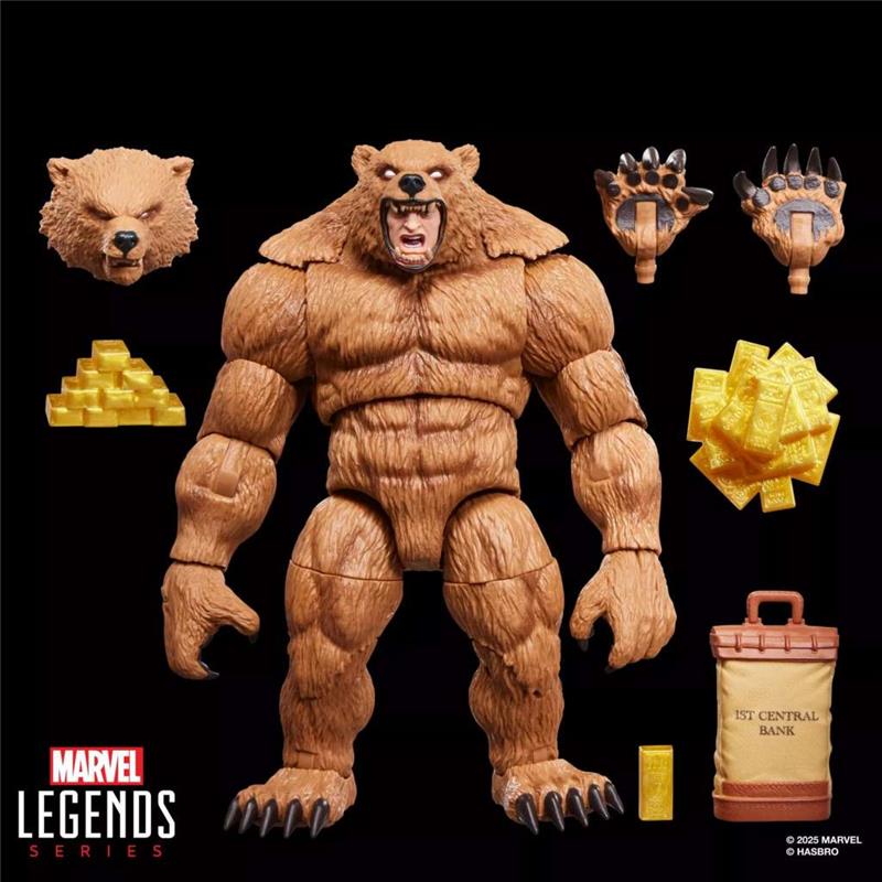 MARVEL LEGENDS SPIDER-MAN GRIZZLY