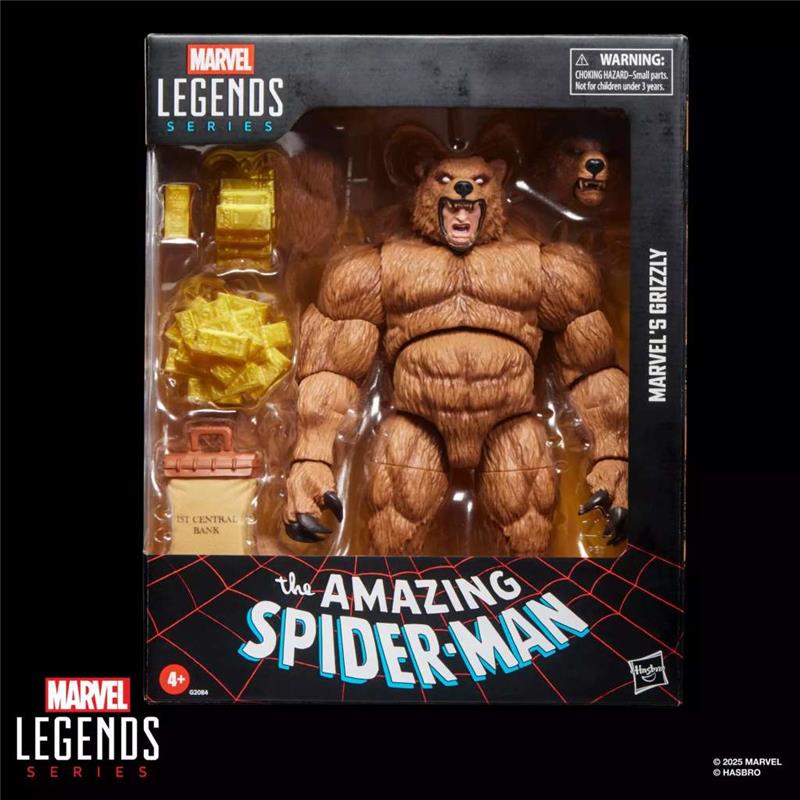 MARVEL LEGENDS SPIDER-MAN GRIZZLY
