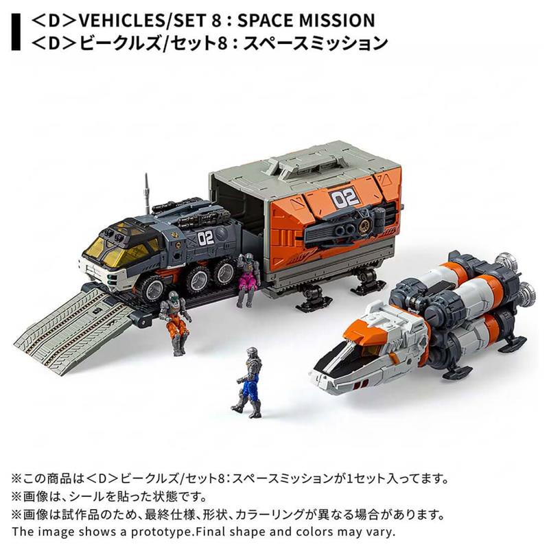 DIACLONE - VEHICLES SET 8 SPACE MISSION