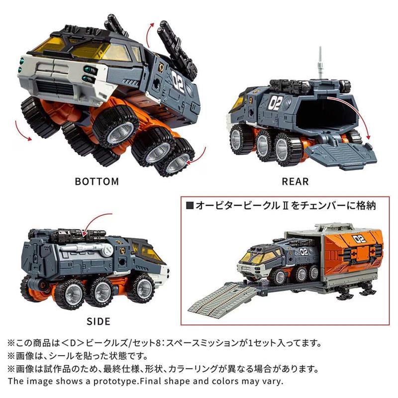 DIACLONE - VEHICLES SET 8 SPACE MISSION