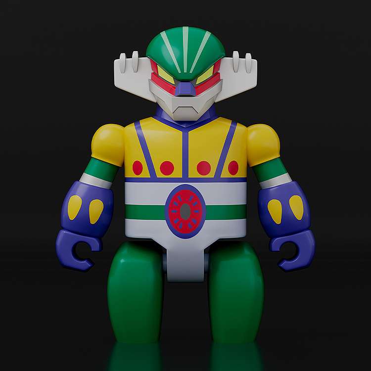 STEEL JEEG BRICKROID MINI FIGURE