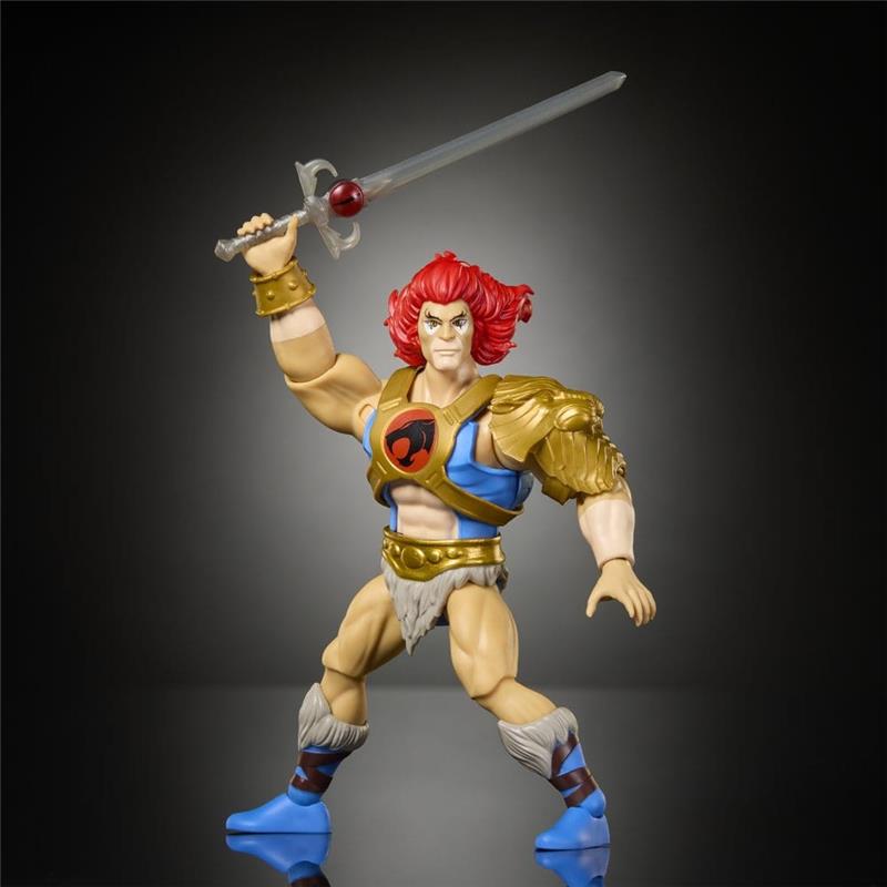 MASTERS OF THE UNIVERSE X THUNDERCATS ACTION FIGURE LION-O V2