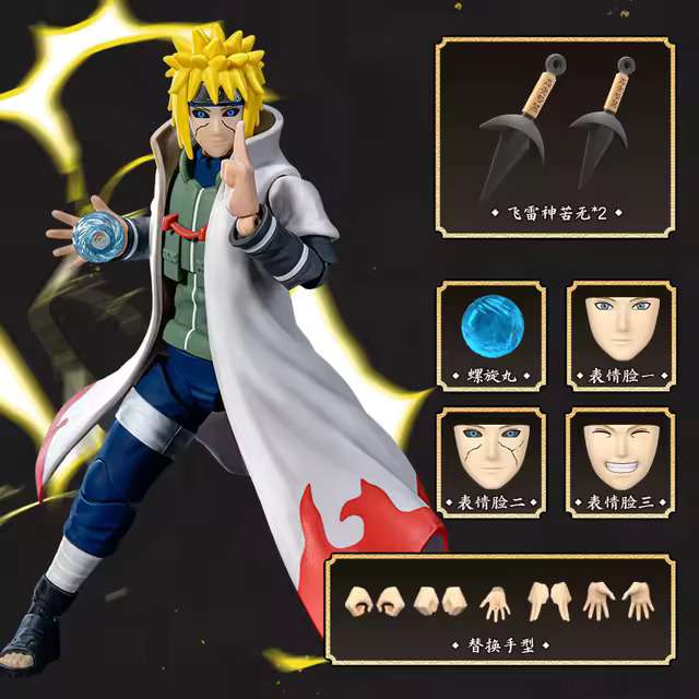 NARUTO SHIPPUDEN MINATO NAMIKAZE CHAMPION CLASS 03 MODEL KIT