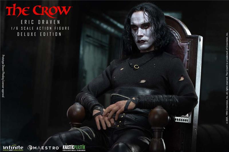 THE CROW ERIC DRAVEN 1/6 LUXURY ACTION FIGURE DELUXE EDITION