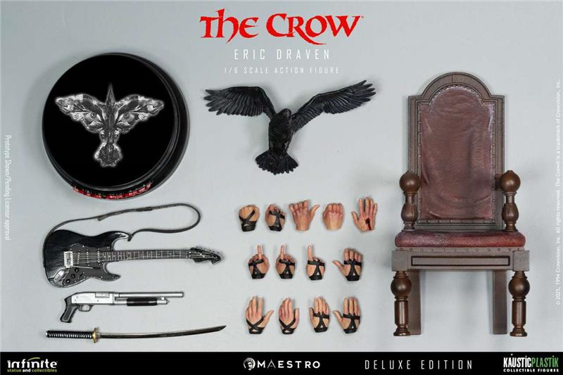 THE CROW ERIC DRAVEN 1/6 LUXURY ACTION FIGURE DELUXE EDITION
