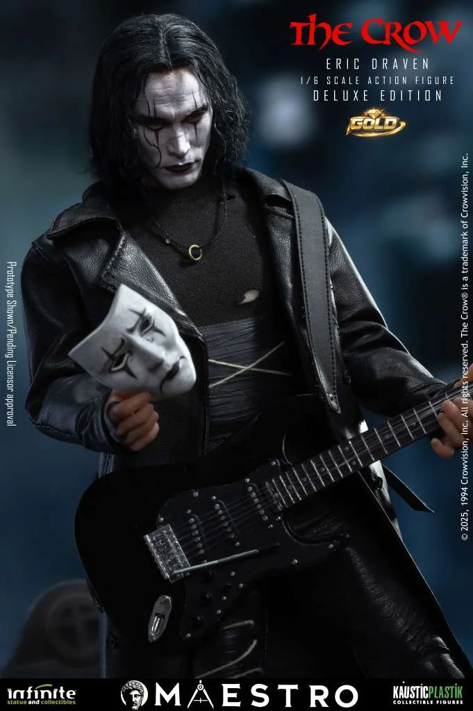 THE CROW ERIC DRAVEN 1/6 LUXURY ACTION FIGURE DELUXE GOLD EDITION