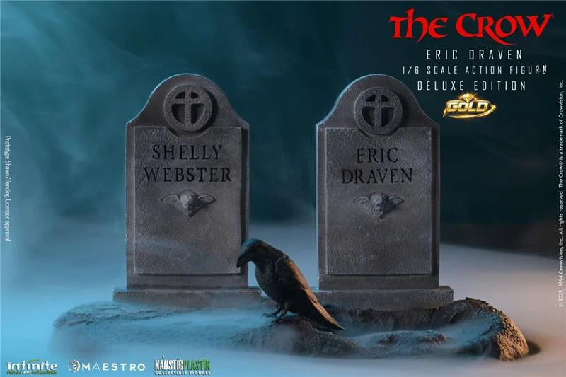 THE CROW ERIC DRAVEN 1/6 LUXURY ACTION FIGURE DELUXE GOLD EDITION