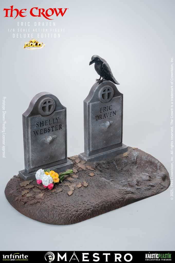 THE CROW ERIC DRAVEN 1/6 LUXURY ACTION FIGURE DELUXE GOLD EDITION