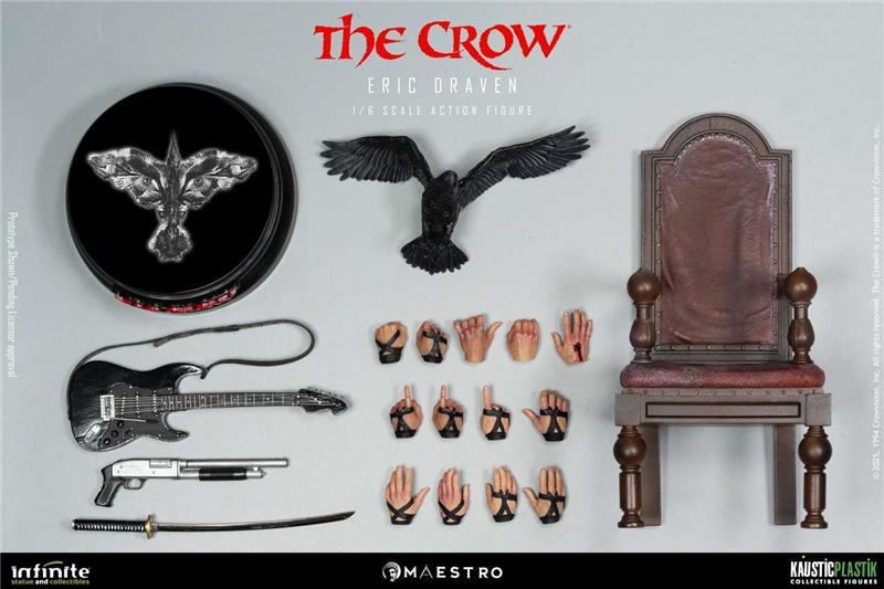 THE CROW ERIC DRAVEN 1/6 LUXURY ACTION FIGURE STANDARD EDITION