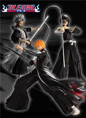 BLEACH PLAY ARTS KAI - ICHIGO RUKIA TOSHIRO (SET DI 3)