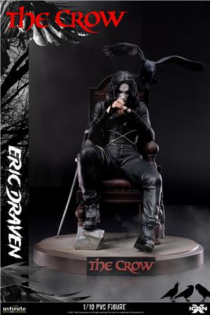 infinite the crow eric draven icon x pvc figure