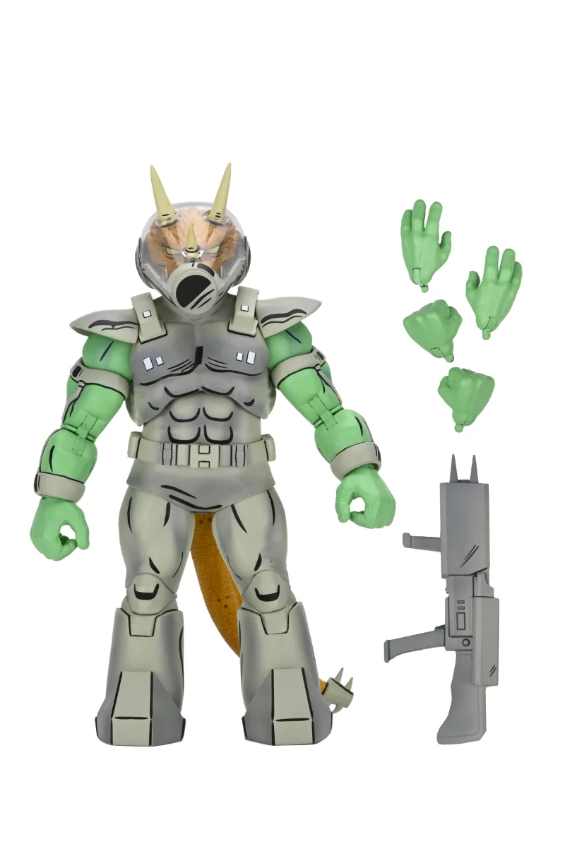 TMNT MIRAGE COMICS SHOCK COMMANDO TRICERATON