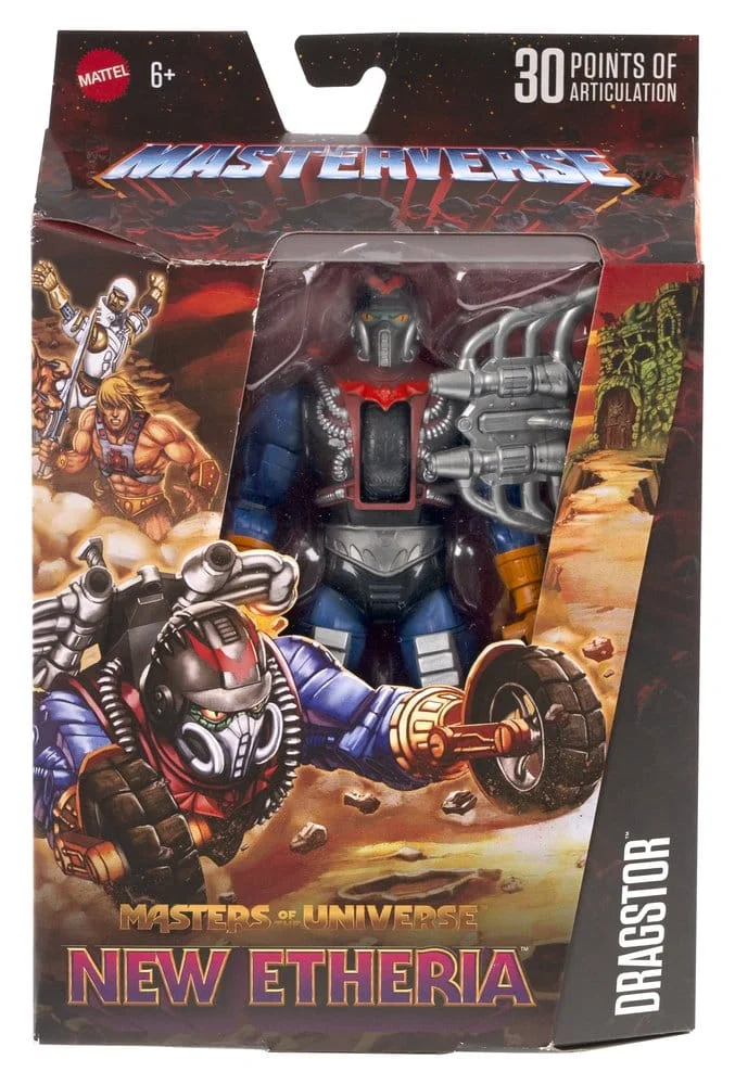MASTERS OF THE UNIVERSE MASTERVERSE ACTION FIGURE NEW ETHERIA: DRAGSTOR