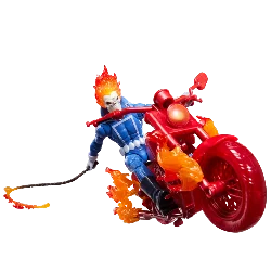 hasbro marvel legends ghost rider jhonny blaze with bike