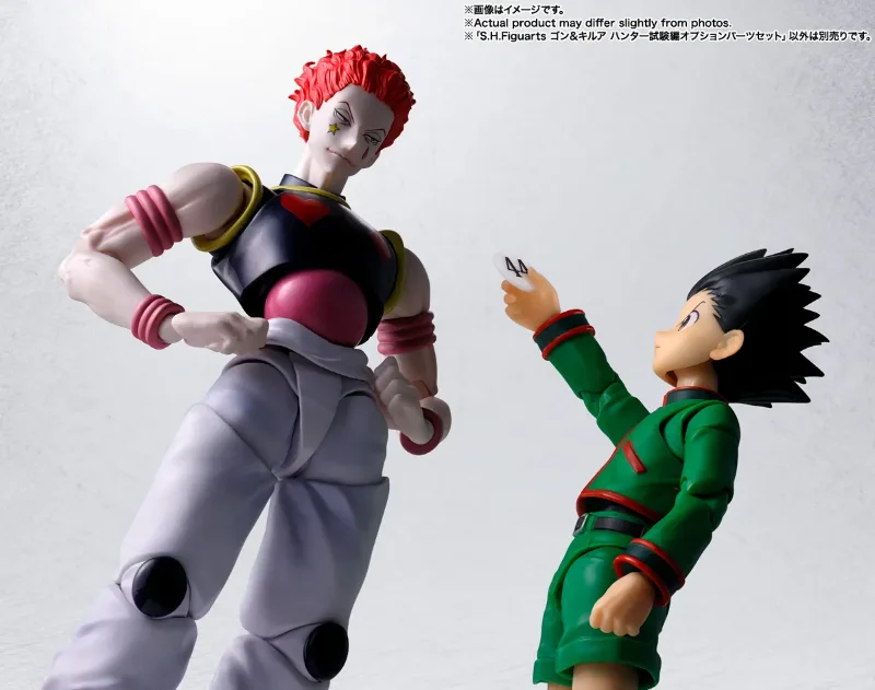 S.H.FIGUARTS - HUNTER X HUNTER GON & KILLUA HUNTER EXAM OPTION PARTS SET