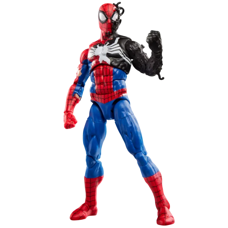 MARVEL LEGENDS SECRET WARS SPIDER-MAN ALIEN COSTUME