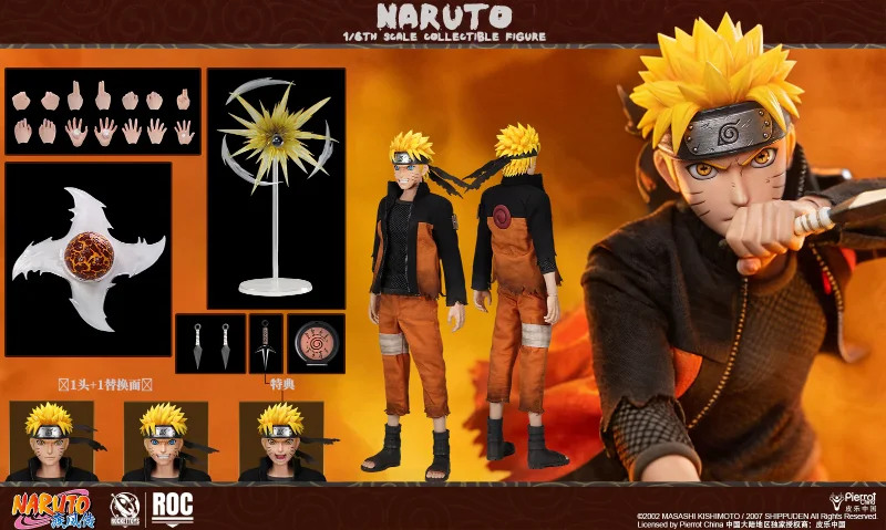 1/6 ROC-12 NARUTO - UZUMAKI NARUTO DAMAGE VER.