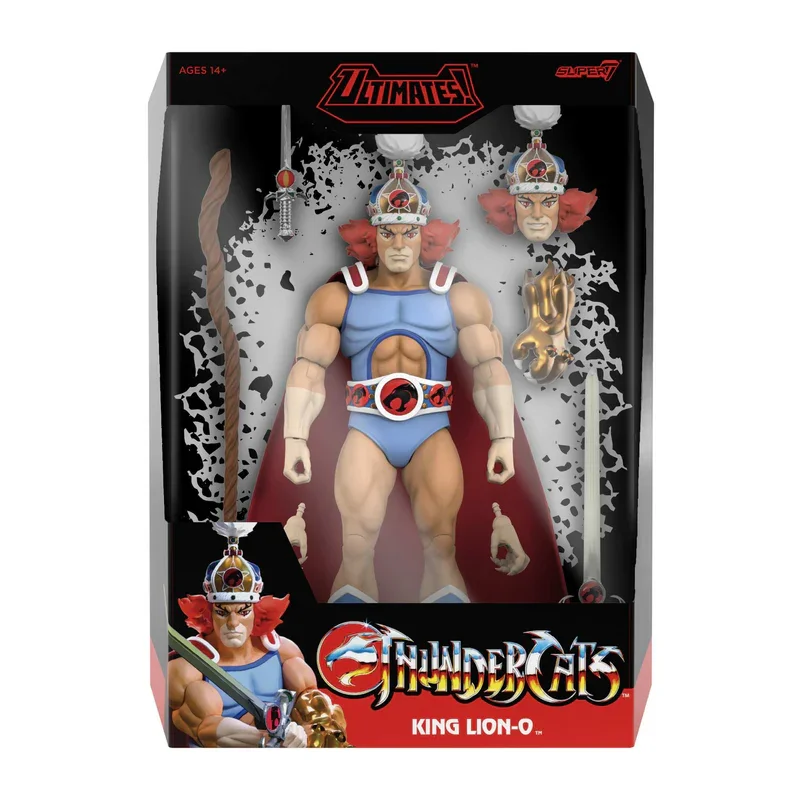 THUNDERCATS ULTIMATES! W14 KING LION-O ACTION FIGURE