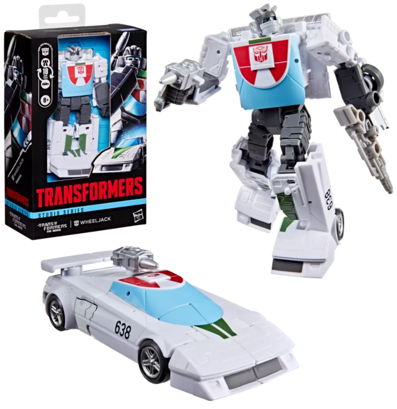 TRANSFORMERS STUDIO SERIES TRANSFORMERS THE MOVIE WHEELJACK ACTION FIGURE