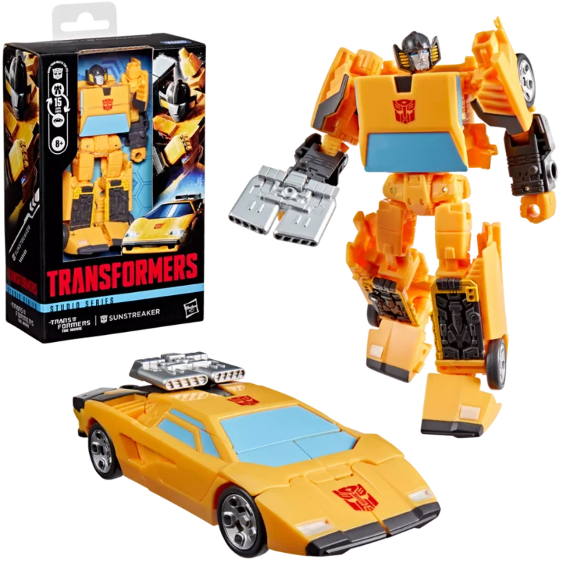 TRANSFORMERS STUDIO SERIES TRANSFORMERS THE MOVIE SUNSTREAKER ACTION FIGURE