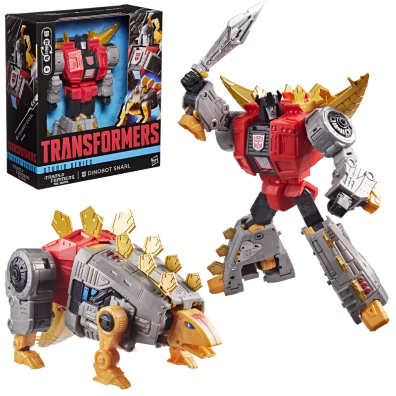 TRANSFORMERS STUDIO SERIES TRANSFORMERS THE MOVIE DINOBOT SNARL ACTION FIGURE