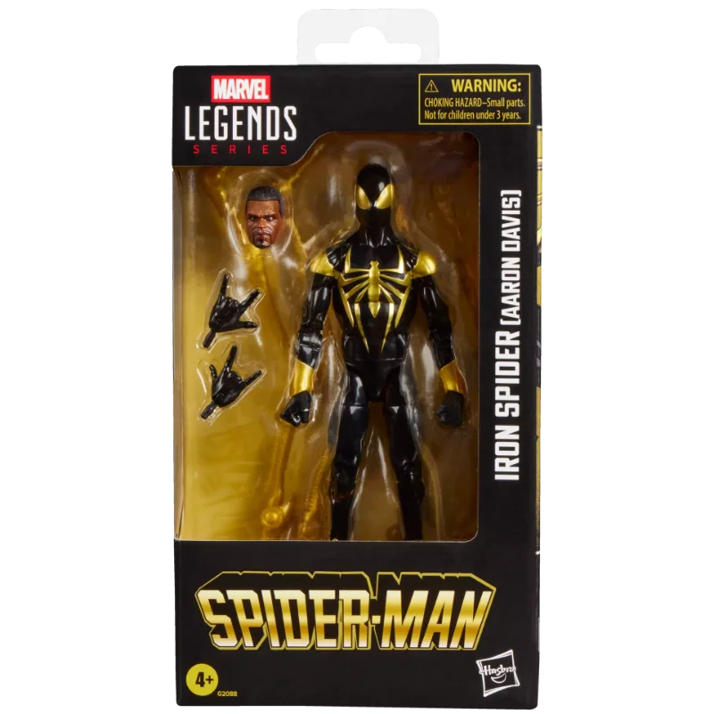 MARVEL LEGENDS SPIDER-MAN IRON SPIDER AARON DAVIS ACTION FIGURE