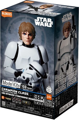STAR WARS EPISODE IV A NEW HOPE LUKE SKYWALKER DISGUISE VERSION CHAMPION CLASS 04 MODEL KIT