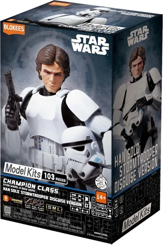 STAR WARS EPISODE IV A NEW HOPE HAN SOLO DESGUISE VERSION CHAMPION CLASS 03 MODEL KIT