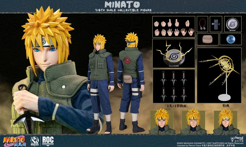 1/6 ROC-16 NARUTO - NARUTO SHIPPUDEN MINATO NAMIKAZE – YELLOW FLASH VER.