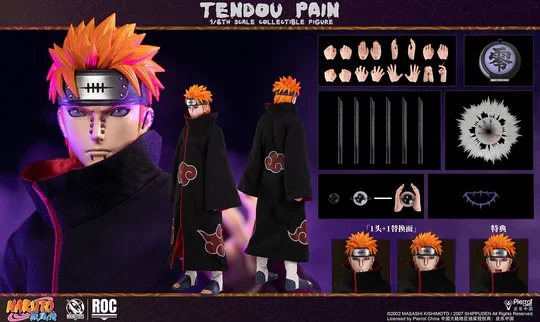 1/6 ROC-13 NARUTO - NARUTO SHIPPUDEN SHIPPUDEN PAIN TENDO