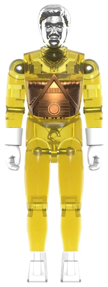 MICRONAUTS WAVE 03 TIME TRAVELER YELLOW TRANSLUCENT REACTION+ FIGURE