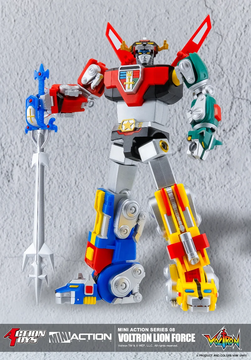 MINI ACTION VOLTRON LION FORCE