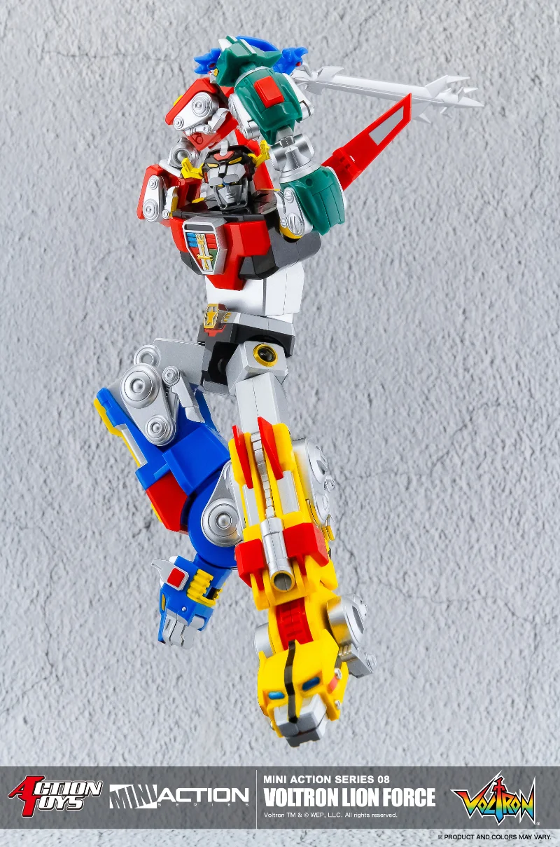 MINI ACTION VOLTRON LION FORCE