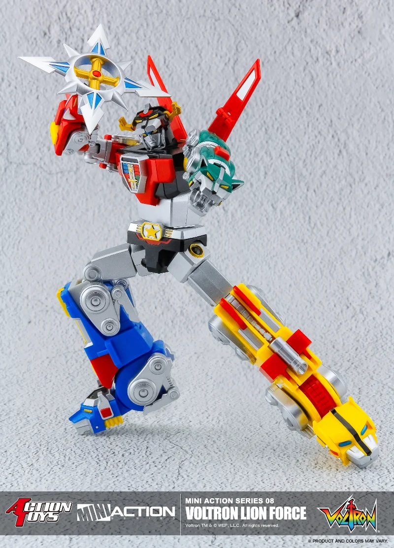 MINI ACTION VOLTRON LION FORCE