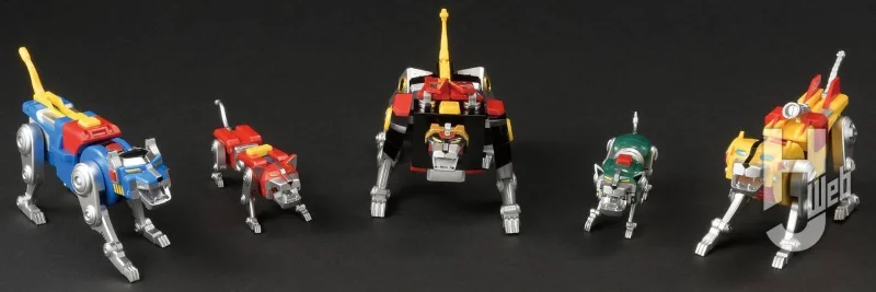 MINI ACTION VOLTRON LION FORCE
