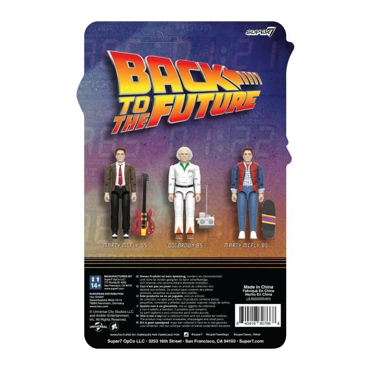 BACK TO THE FUTURE WAVE 1 DOC BROWN 