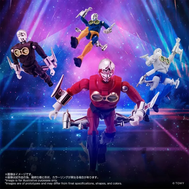 MICROMAN LEGACY SOUL COMMAND #3 FIGURE SET