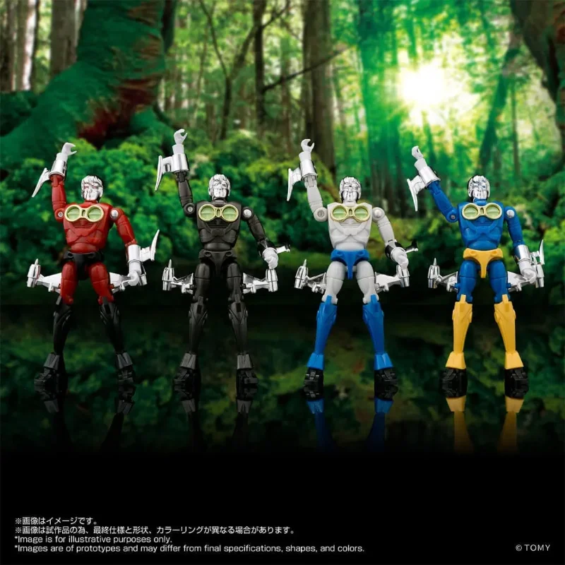 MICROMAN LEGACY SOUL COMMAND #3 FIGURE SET