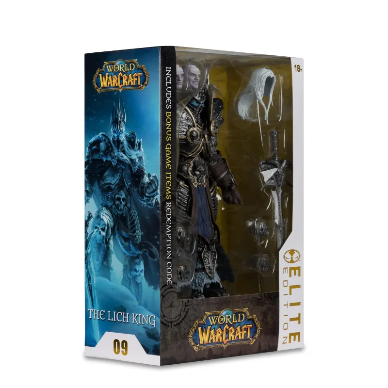 WORLD OF WARCRAFT LICH KING MCFARLANE ELITE EDITION 7" ACTION FIGURE