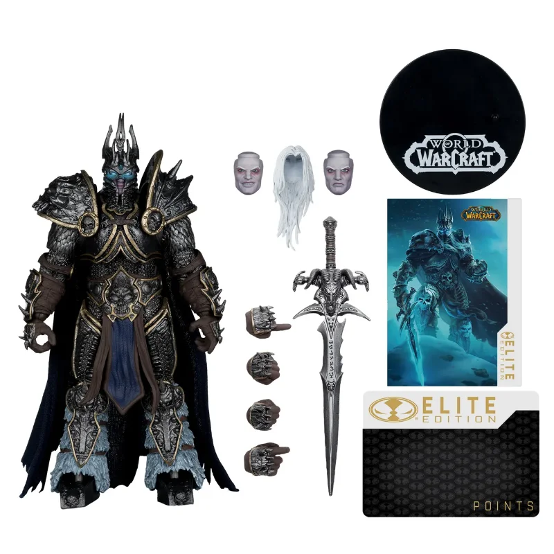 WORLD OF WARCRAFT LICH KING MCFARLANE ELITE EDITION 7" ACTION FIGURE