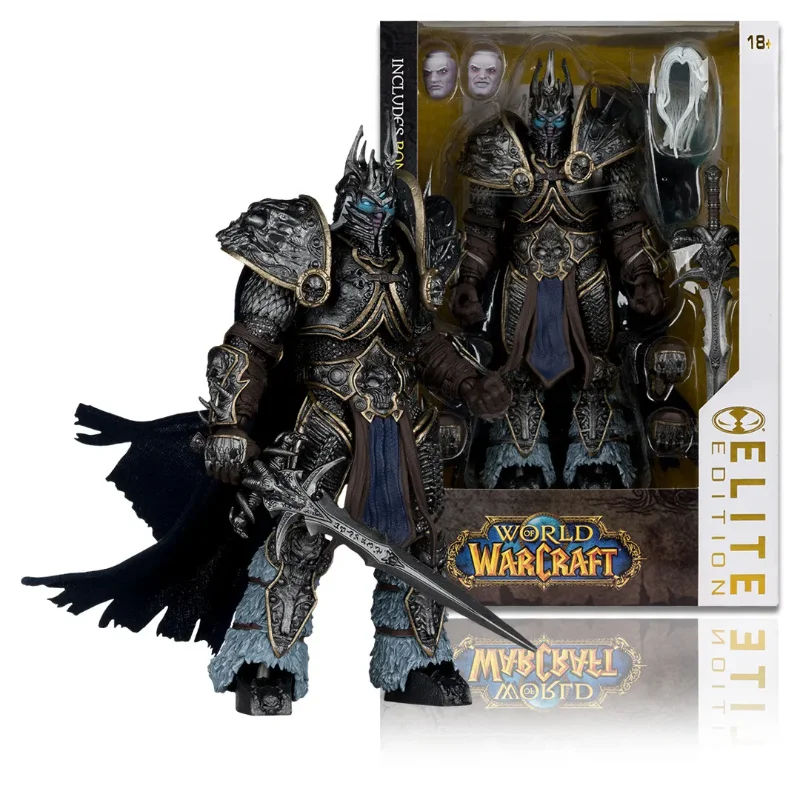 WORLD OF WARCRAFT LICH KING MCFARLANE ELITE EDITION 7" ACTION FIGURE
