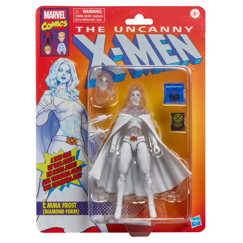 MARVEL LEGENDS X-MEN EMMA FROST DIAMOND FORM ACTION FIGURE