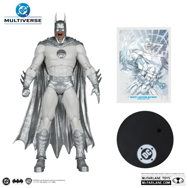 DC BATMAN 7INCH - WHITE LANTERN BATMAN BRIGHTEST DAY