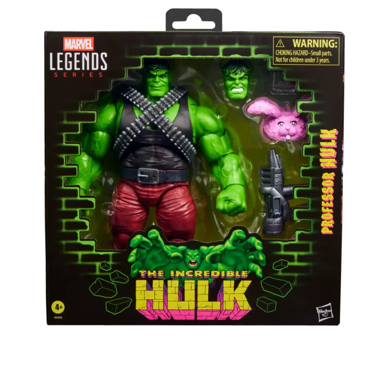 MARVEL LEGENDS THE INCREDIBLE HULK PROFESSOR HULK ACTION FIGURE