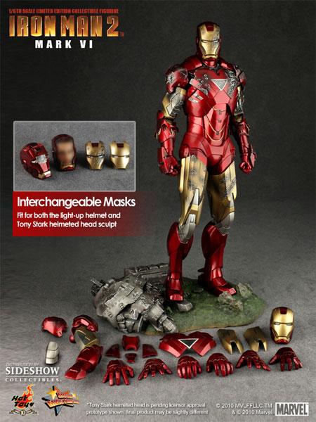 1/6 HOT TOYS - IRON MAN MARK VI