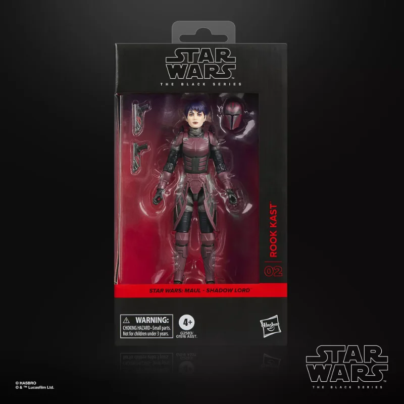 STAR WARS BLACK SERIES MAUL SHADOW LORD ROOK KAST ACTION FIGURE