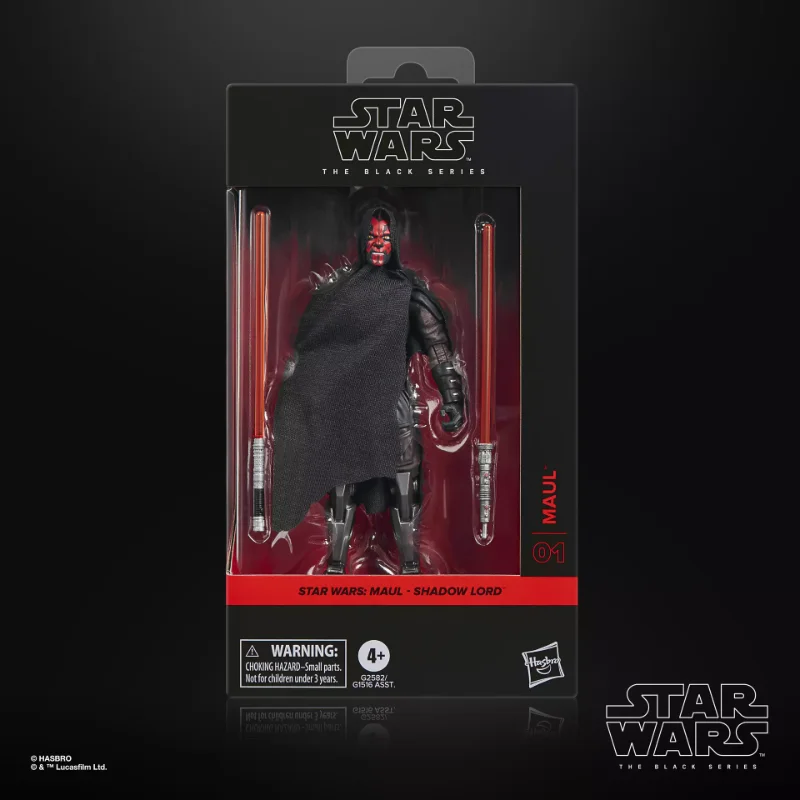 STAR WARS BLACK SERIES MAUL SHADOW LORD MAUL ACTION FIGURE