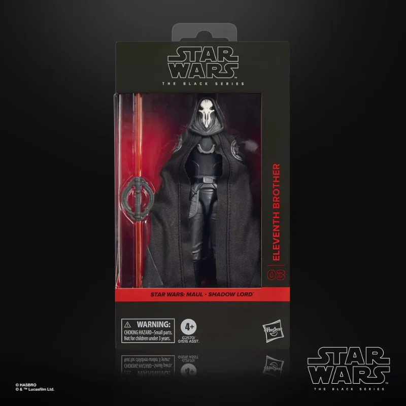 STAR WARS BLACK SERIES MAUL SHADOW LORD ELEVENTH BROTHER ACTION FIGURE